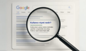 Kullanıcı niyeti nedir? | tanerevcen.com